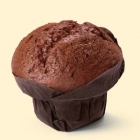 Маффин шоколадный с черничным джемом